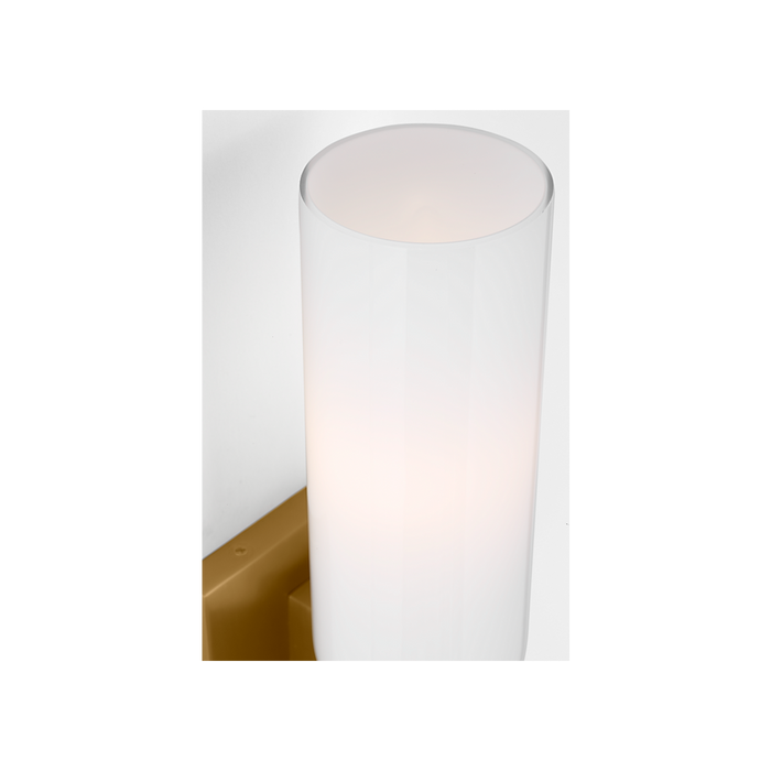 Generation Lighting Maroux 12 Inch Sconce In Burnished Brass (LXW1101BBS)