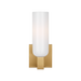 Generation Lighting Maroux 12 Inch Sconce In Burnished Brass (LXW1101BBS)