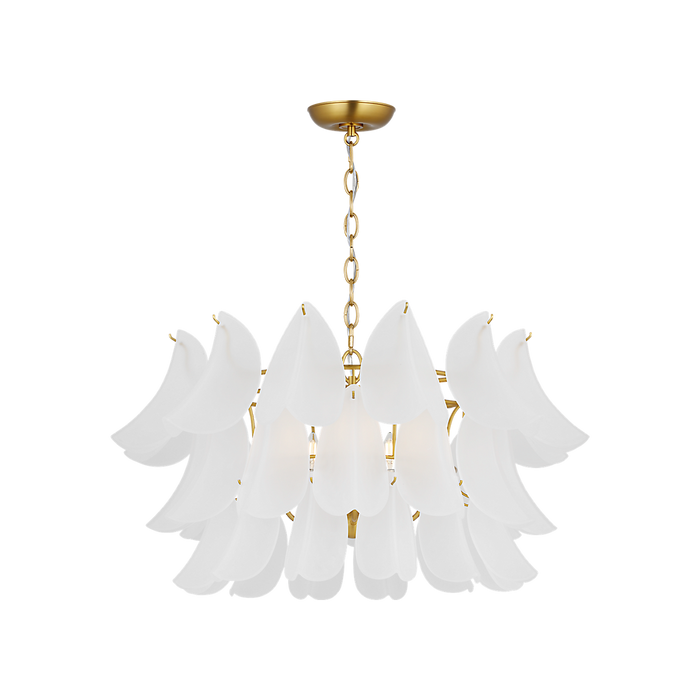 Generation Lighting Chloe 32 Inch Chandelier In Burnished Brass (CC1825BBS)