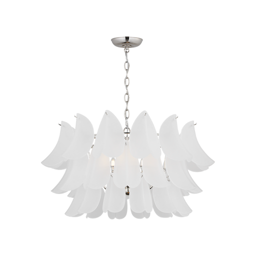 Generation Lighting Chloe 32 Inch Chandelier In Polished Nickel (CC1825PN)