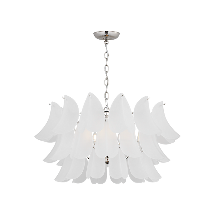 Generation Lighting Chloe 32 Inch Chandelier In Polished Nickel (CC1825PN)