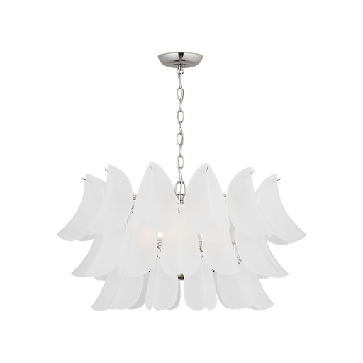 Generation Lighting Chloe 32 Inch Chandelier In Polished Nickel (CC1825PN)