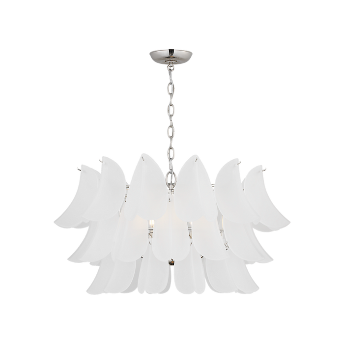 Generation Lighting Chloe 32 Inch Chandelier In Polished Nickel (CC1825PN)