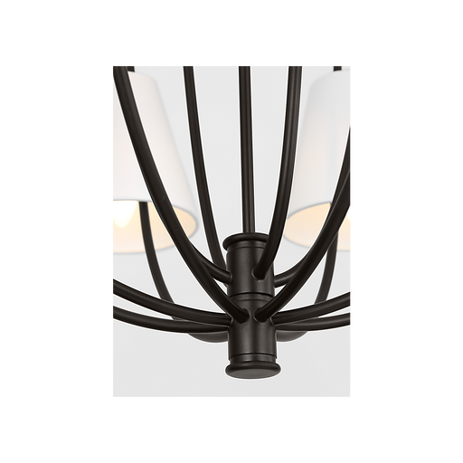 Generation Lighting Marina 30 Inch Chandelier In Aged Iron (CC18312AI)