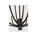 Generation Lighting Marina 30 Inch Chandelier In Aged Iron (CC18312AI)