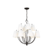 Generation Lighting Marina 30 Inch Chandelier In Aged Iron (CC18312AI)