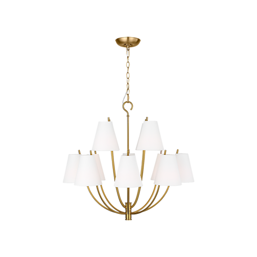 Generation Lighting Marina 30 Inch Chandelier In Burnished Brass (CC18312BBS)