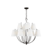Generation Lighting Marina 40 Inch Chandelier In Aged Iron (CC18412AI)