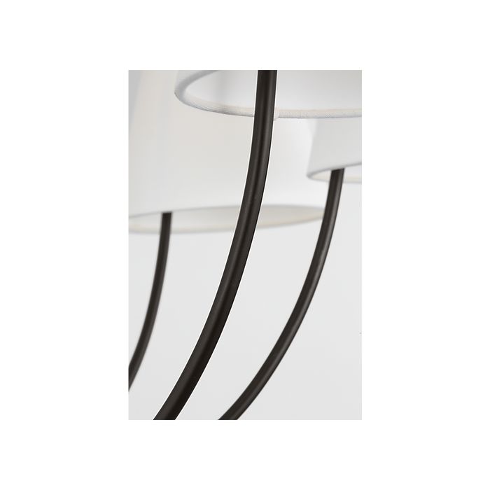 Generation Lighting Marina 40 Inch Chandelier In Aged Iron (CC18412AI)