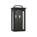 Generation Lighting Modesto 19 Inch Wall Lantern In Textured Black (CO1542TXB)