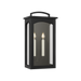 Generation Lighting Modesto 19 Inch Wall Lantern In Textured Black (CO1542TXB)