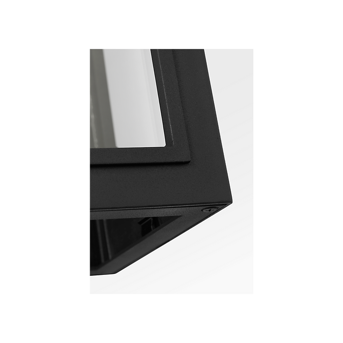 Generation Lighting Modesto 19 Inch Wall Lantern In Textured Black (CO1542TXB)