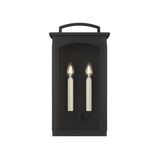 Generation Lighting Modesto 19 Inch Wall Lantern In Textured Black (CO1542TXB)
