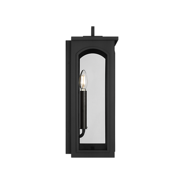 Generation Lighting Modesto 19 Inch Wall Lantern In Textured Black (CO1542TXB)