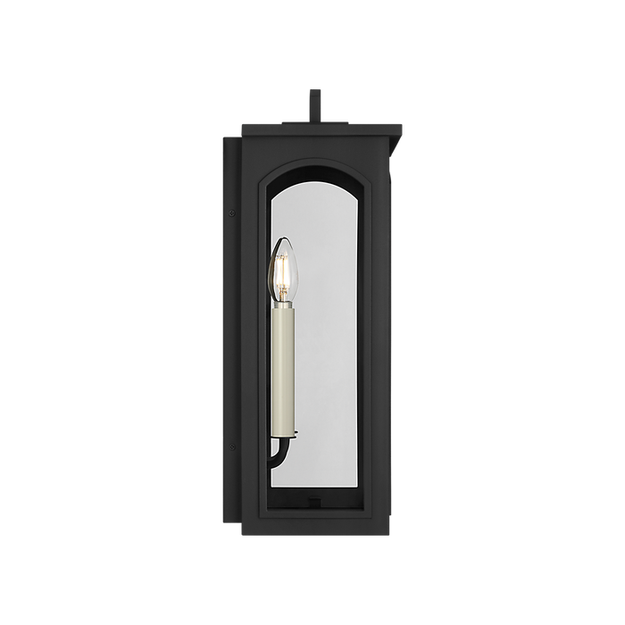 Generation Lighting Modesto 19 Inch Wall Lantern In Textured Black (CO1542TXB)