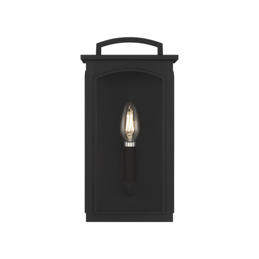 Generation Lighting Modesto 12 Inch Wall Lantern In Textured Black (CO1551TXB)