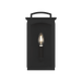 Generation Lighting Modesto 12 Inch Wall Lantern In Textured Black (CO1551TXB)