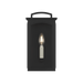 Generation Lighting Modesto 12 Inch Wall Lantern In Textured Black (CO1551TXB)