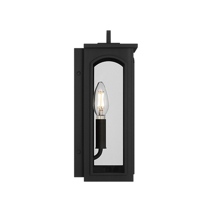 Generation Lighting Modesto 12 Inch Wall Lantern In Textured Black (CO1551TXB)