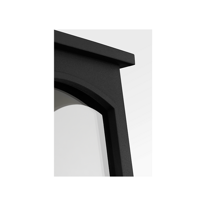 Generation Lighting Modesto 15 Inch Wall Lantern In Textured Black (CO1561TXB)