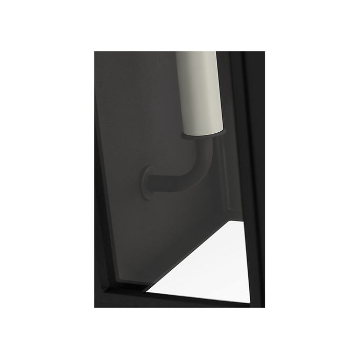 Generation Lighting Modesto 15 Inch Wall Lantern In Textured Black (CO1561TXB)