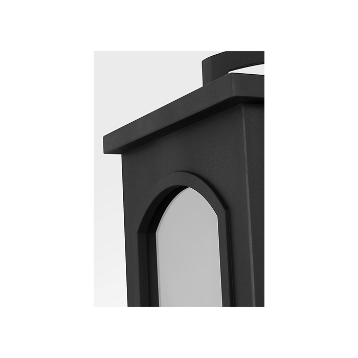 Generation Lighting Modesto 24 Inch Wall Lantern In Textured Black (CO1572TXB)