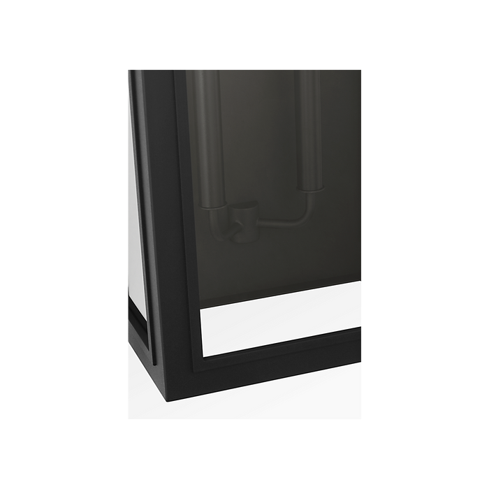 Generation Lighting Modesto 24 Inch Wall Lantern In Textured Black (CO1572TXB)