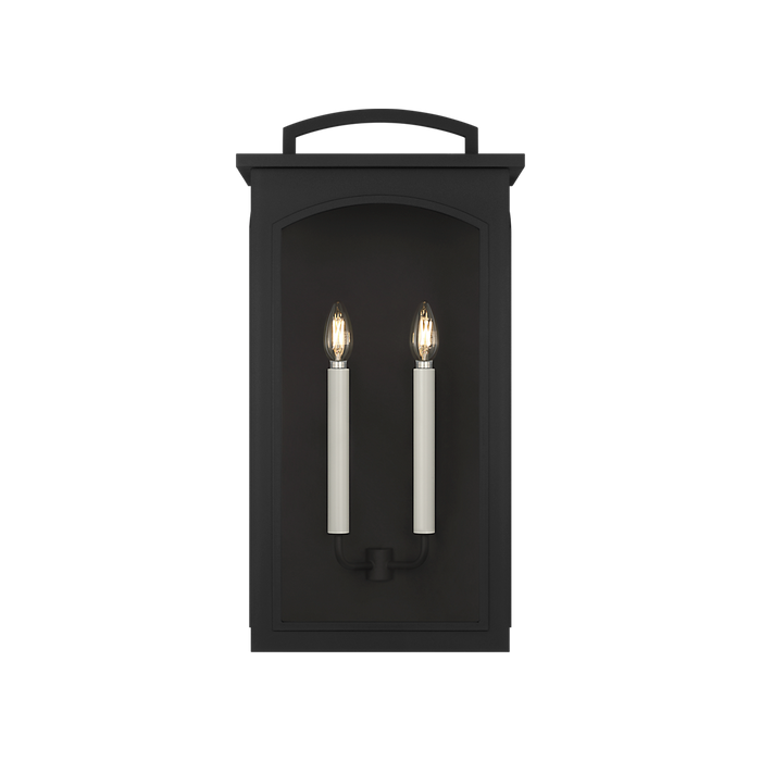 Generation Lighting Modesto 24 Inch Wall Lantern In Textured Black (CO1572TXB)