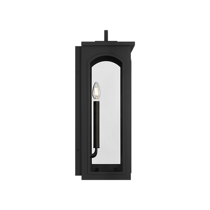 Generation Lighting Modesto 24 Inch Wall Lantern In Textured Black (CO1572TXB)