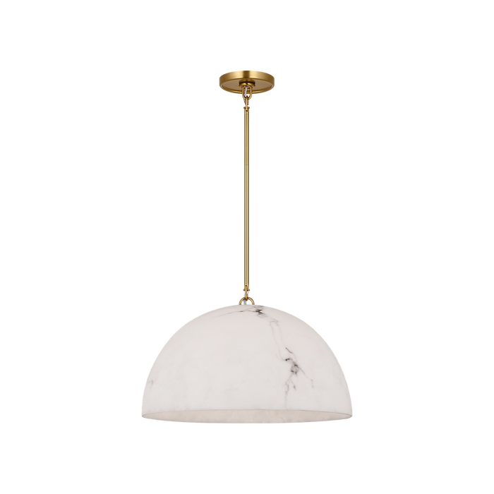 Generation Lighting Savina 20 Inch Pendant In Burnished Brass (CP1481BBS)