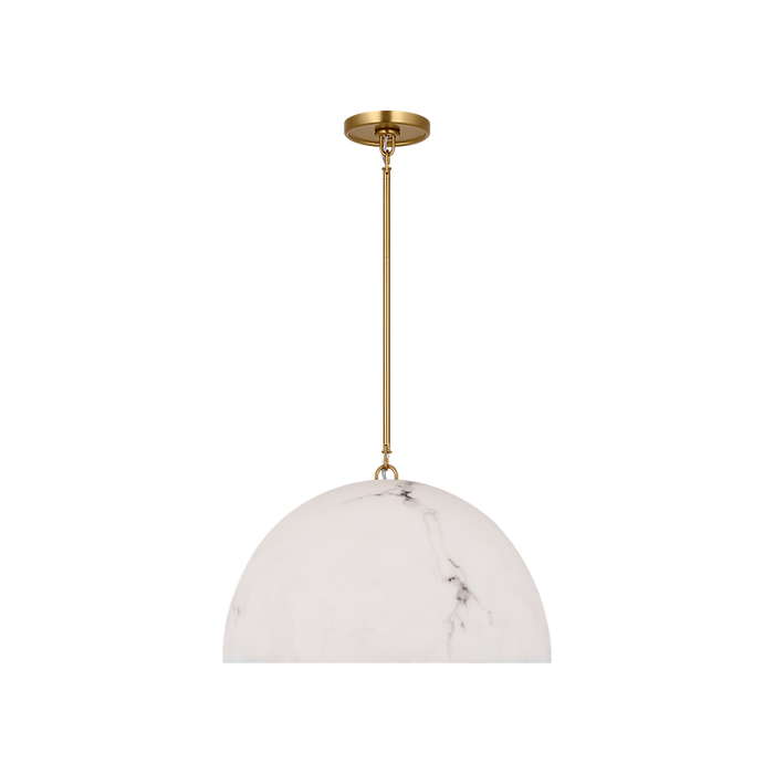 Generation Lighting Savina 20 Inch Pendant In Burnished Brass (CP1481BBS)
