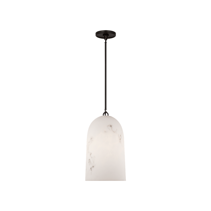 Generation Lighting Savina 10 Inch Pendant In Aged Iron (CP1491AI)
