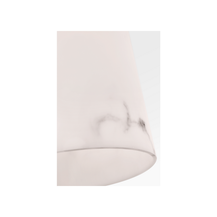 Generation Lighting Savina 10 Inch Pendant In Burnished Brass (CP1491BBS)