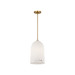 Generation Lighting Savina 10 Inch Pendant In Burnished Brass (CP1491BBS)