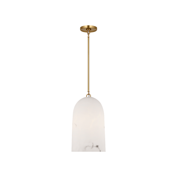 Generation Lighting Savina 10 Inch Pendant In Burnished Brass (CP1491BBS)