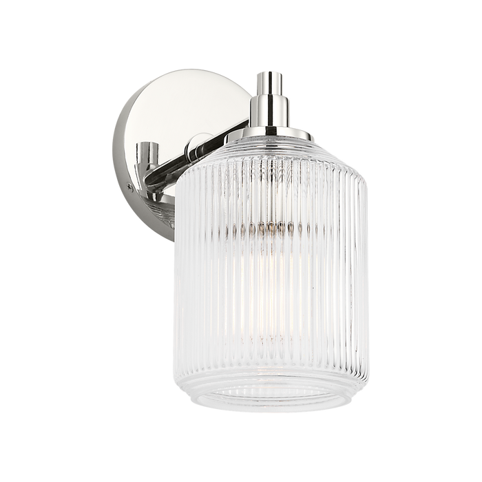 Generation Lighting Barstow 9 Inch Bath Fixture In Polished Nickel (CV1091PN)