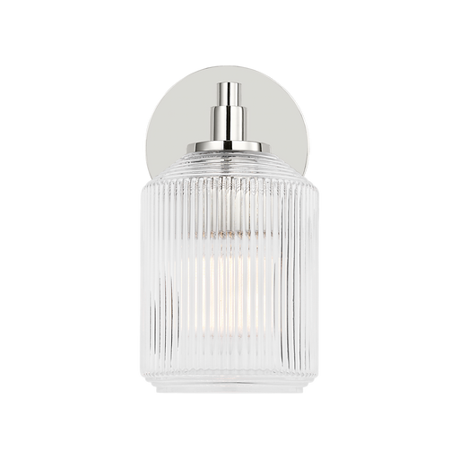 Generation Lighting Barstow 9 Inch Bath Fixture In Polished Nickel (CV1091PN)