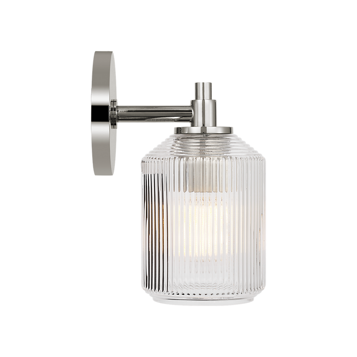 Generation Lighting Barstow 9 Inch Bath Fixture In Polished Nickel (CV1091PN)