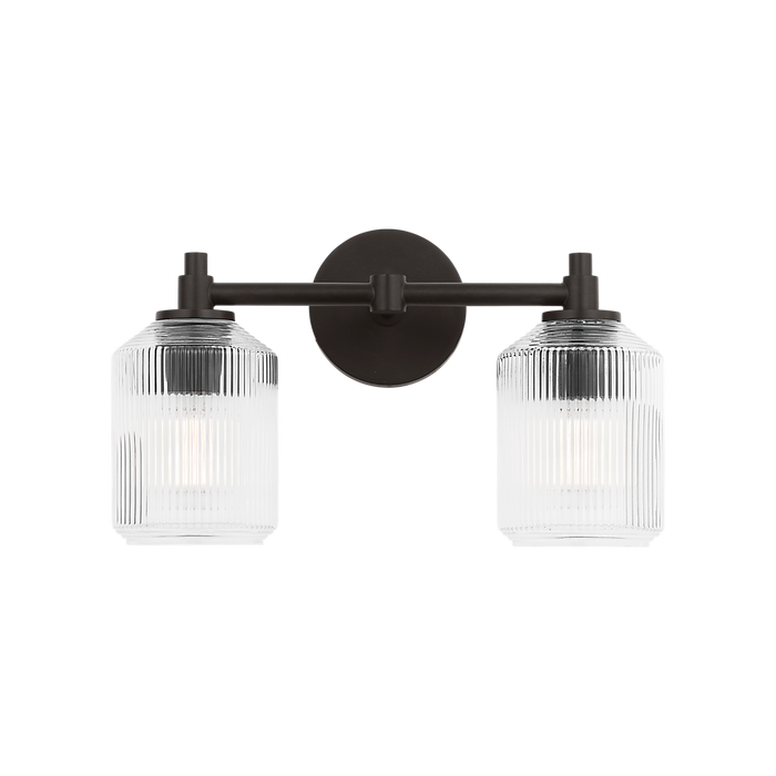 Generation Lighting Barstow 15 Inch Bath Fixture In Aged Iron (CV1092AI)