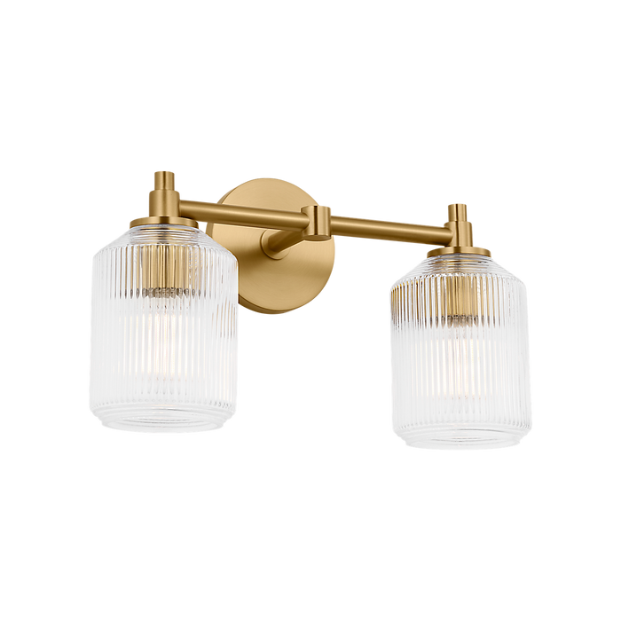 Generation Lighting Barstow 15 Inch Bath Fixture In Burnished Brass (CV1092BBS)