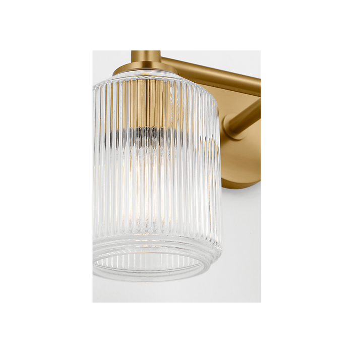 Generation Lighting Barstow 15 Inch Bath Fixture In Burnished Brass (CV1092BBS)