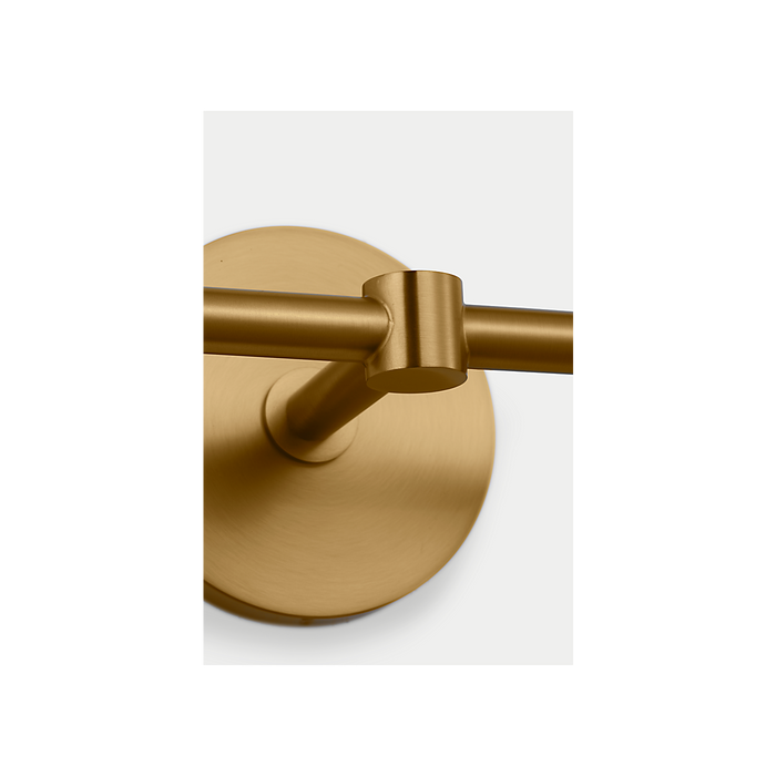 Generation Lighting Barstow 15 Inch Bath Fixture In Burnished Brass (CV1092BBS)