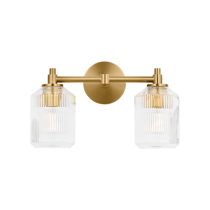 Generation Lighting Barstow 15 Inch Bath Fixture In Burnished Brass (CV1092BBS)