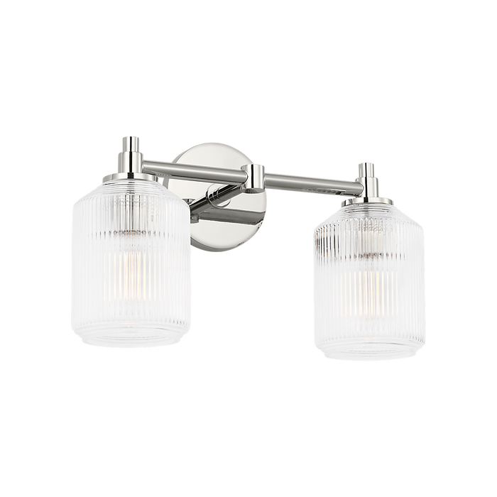 Generation Lighting Barstow 15 Inch Bath Fixture In Polished Nickel (CV1092PN)
