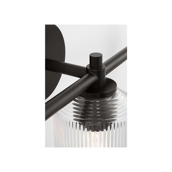 Generation Lighting Barstow 26 Inch Bath Fixture In Aged Iron (CV1093AI)
