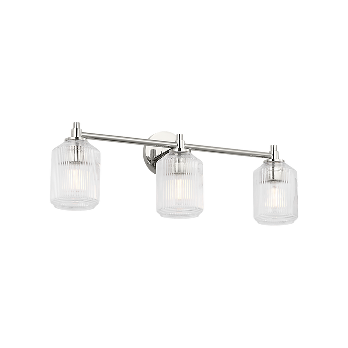 Generation Lighting Barstow 26 Inch Bath Fixture In Polished Nickel (CV1093PN)