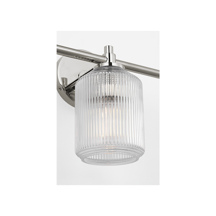 Generation Lighting Barstow 26 Inch Bath Fixture In Polished Nickel (CV1093PN)