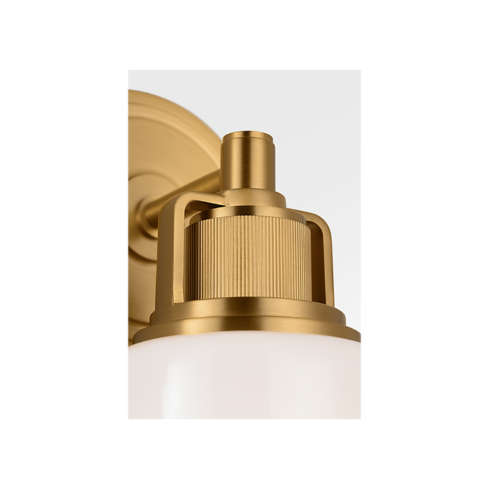Generation Lighting Ashford 11 Inch Bath Fixture In Burnished Brass (CV1111BBS)