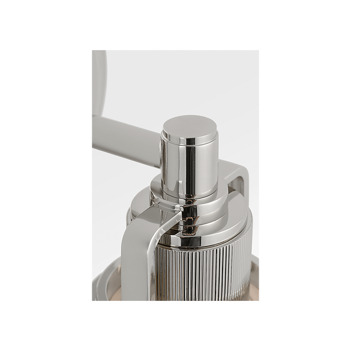 Generation Lighting Ashford 11 Inch Bath Fixture In Polished Nickel (CV1111PN)