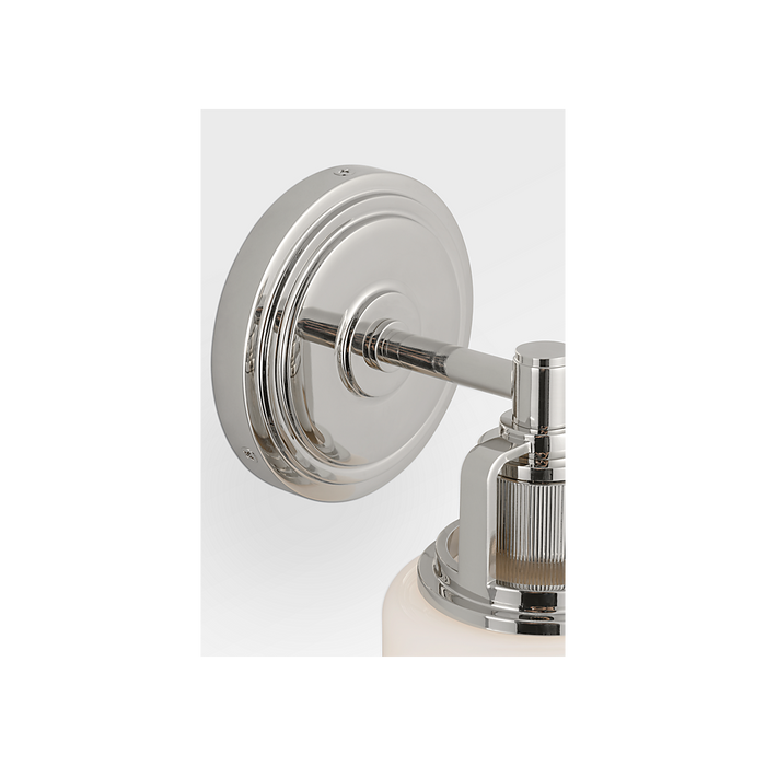 Generation Lighting Ashford 11 Inch Bath Fixture In Polished Nickel (CV1111PN)